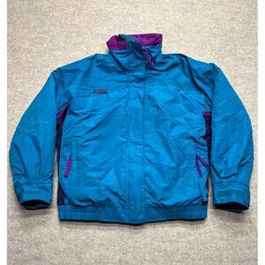 Vintage 90's Columbia Bugaboo Teal Full Zip Women's Winter Coat Women's Large